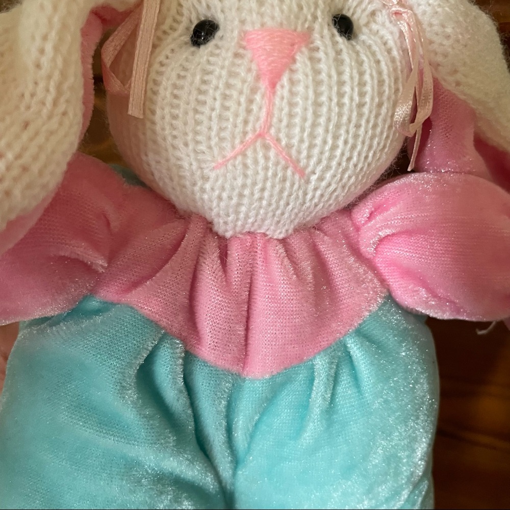 Pastel Plush Bunny Rabbit 🐇 - Picture 4 of 4